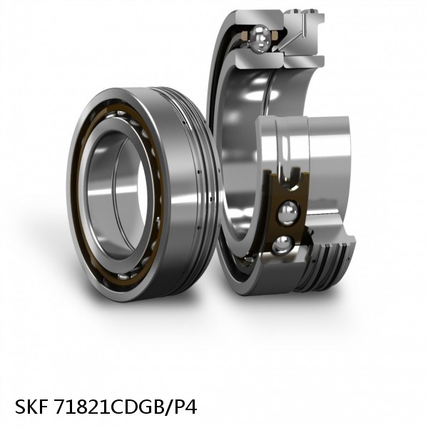 71821CDGB/P4 SKF Super Precision,Super Precision Bearings,Super Precision Angular Contact,71800 Series,15 Degree Contact Angle
