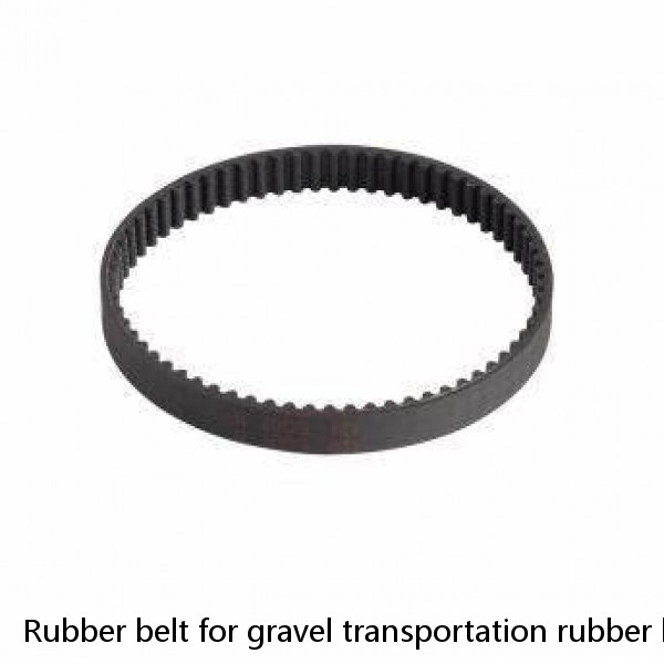 Rubber belt for gravel transportation rubber belt for coal transportation high quality conveyor belt #1 small image