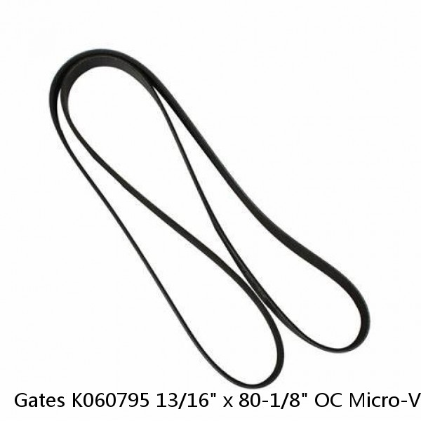 Gates K060795 13/16" x 80-1/8" OC Micro-V Serpentine Belt #1 image