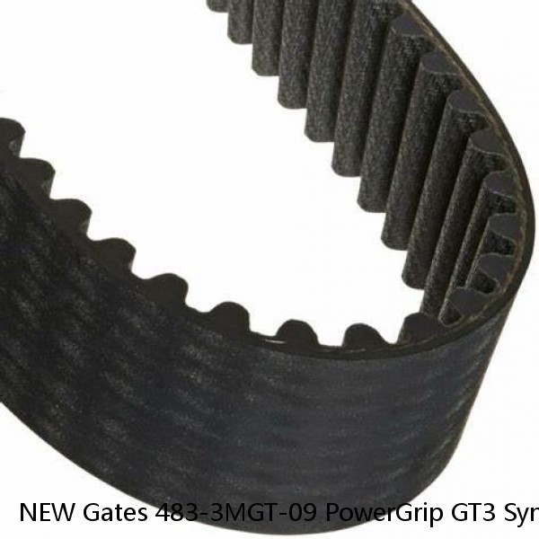 NEW Gates 483-3MGT-09 PowerGrip GT3 Synchronous Belt 9400-4161 #1 image
